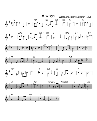 Always (Version 2)