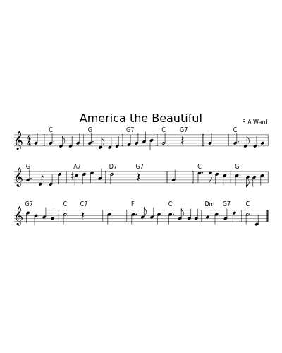 America the Beautiful