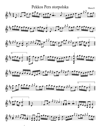 Pekkos Pers storpolska preview