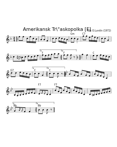 Amerikansk Tr\"askopolka   [F]