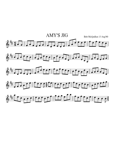 AMY'S JIG (Version 2)