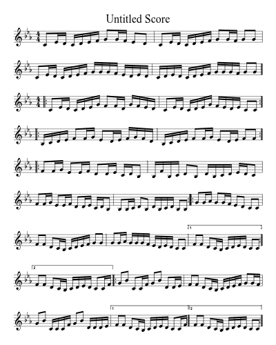 An Dro 4 sheet music preview