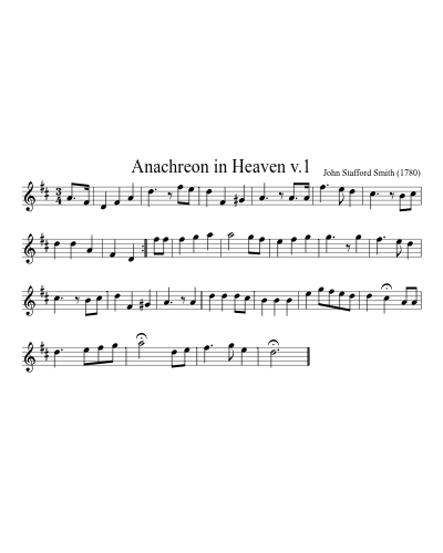 Anachreon in Heaven v.1