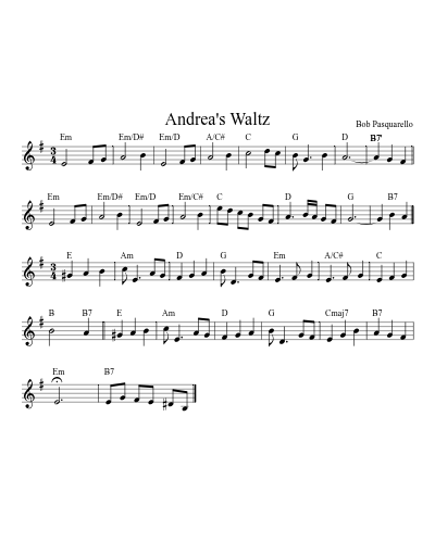 Andrea's Waltz (Version 2)