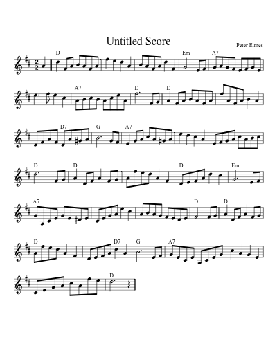 Andrews Dance2 sheet music preview