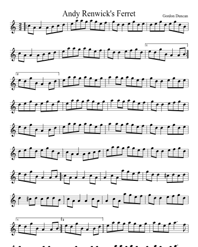 Andy Renwick's Ferret (Version 3)