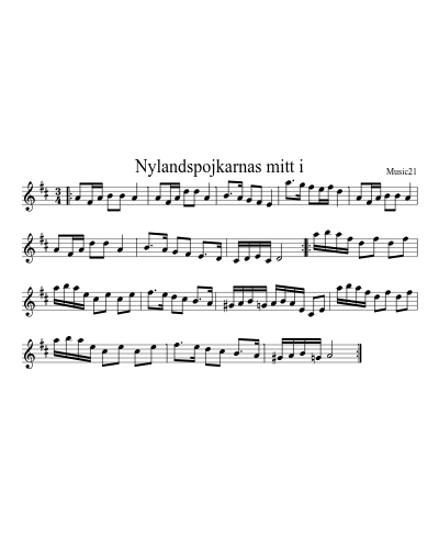 Nylandspojkarnas mitt i preview