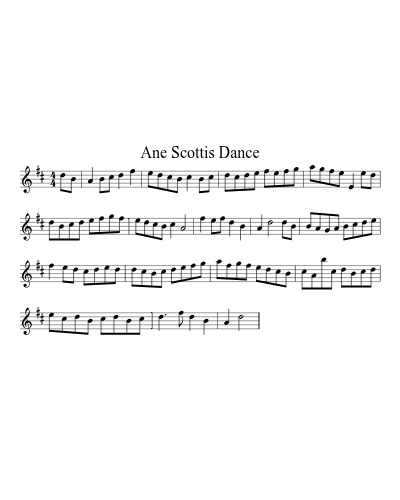 Ane Scottis Dance