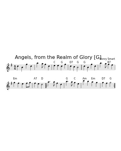 Angels, from the Realm of Glory    [G]