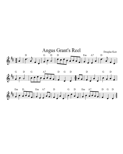 Angus Grant's Reel preview