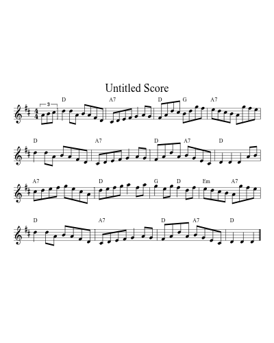 Angus Mac Kinnons Hornpipe (Version 3)