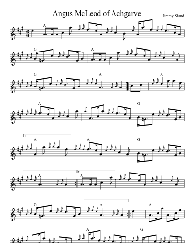 Angus McLeod of Achgarve