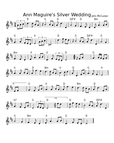 Ann Maguire's Silver Wedding (Version 2)