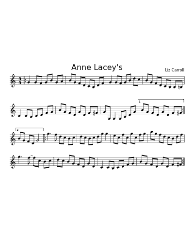 Anne Lacey's (Version 3)