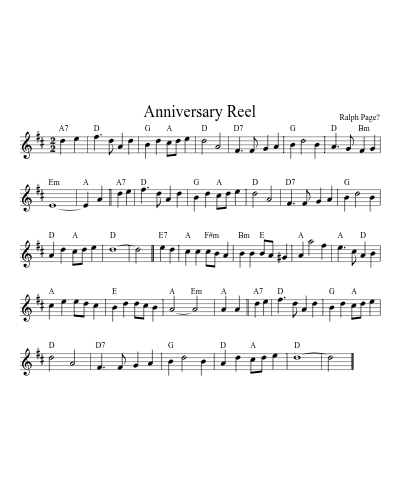 Anniversary Reel (Version 2)