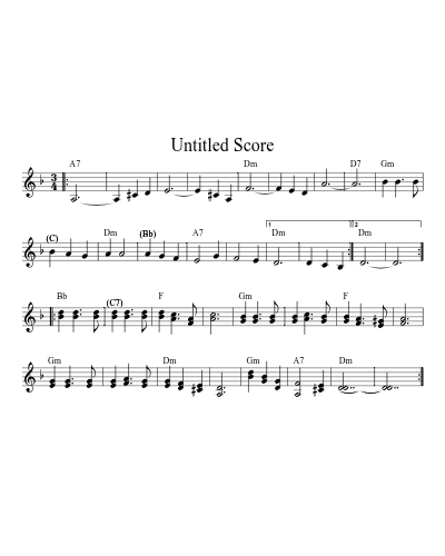 Anniversary Waltz Dm 64 4 (Version 2) sheet music preview