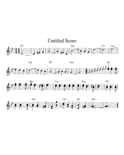 Anniversary Waltz Gm Am 64 4 sheet music preview