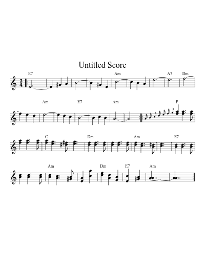 Anniversary Waltz Gm Am 64 4 (Version 3) sheet music preview
