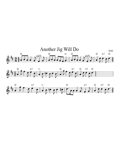 Another Jig Will Do (Version 2)