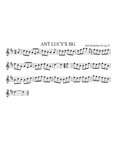 ANT LUCY'S JIG (Version 2)