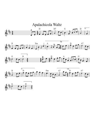 Apalachicola Waltz (Version 2)