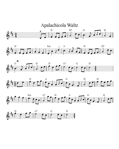 Apalachicola Waltz (Version 3)