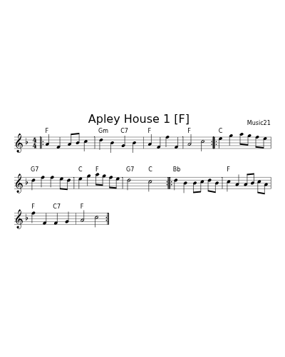 Apley House 1   [F]
