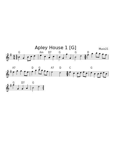 Apley House 1   [G] (Version 2)