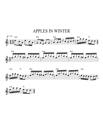 Apples In Winter (Version 8)