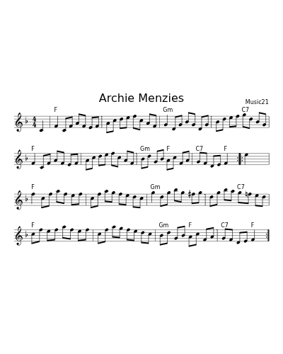 Archie Menzies (Version 3)