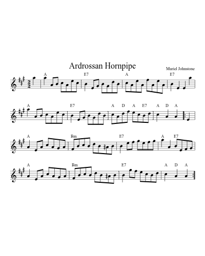 Ardrossan Hornpipe