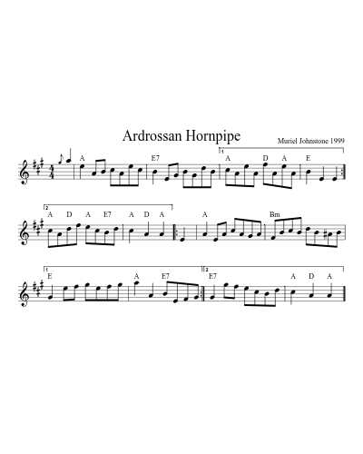 Ardrossan Hornpipe (Version 2)