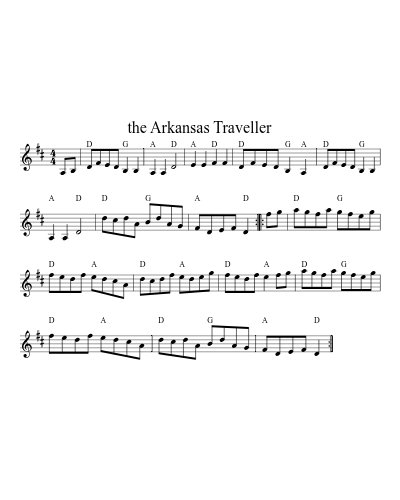 the Arkansas Traveller (Version 3)