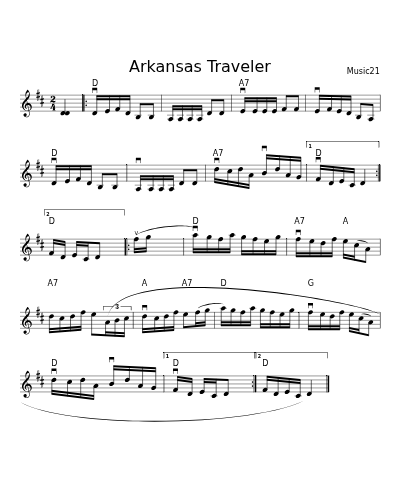 Arkansas Traveler (Version 2)