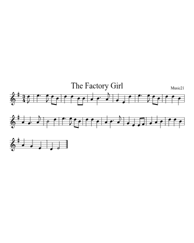 The Factory Girl