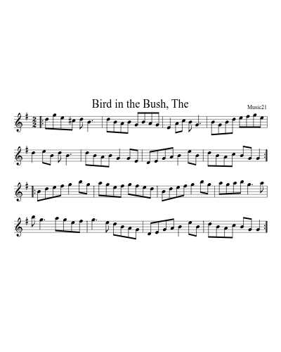 Bird in the Bush, The