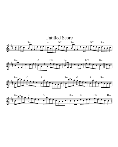 Arthurs Seat sheet music preview