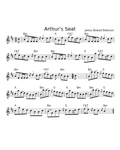 Arthur's Seat (Version 5)