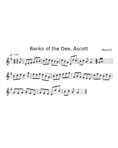 Banks of the Dee, Ascott