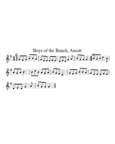 Boys of the Bunch, Ascott