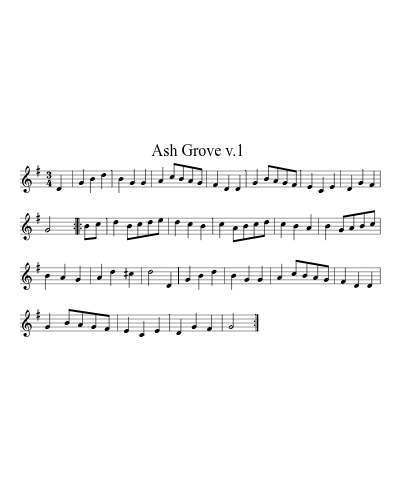Ash Grove  v.1