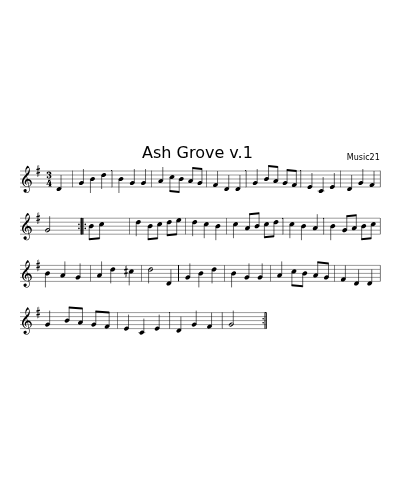 Ash Grove  v.1 (Ash Grove Standpiece 1)