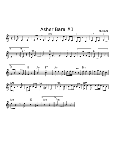 Asher Bara #1