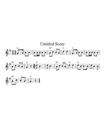 Asher Bara2 (Version 2) sheet music preview