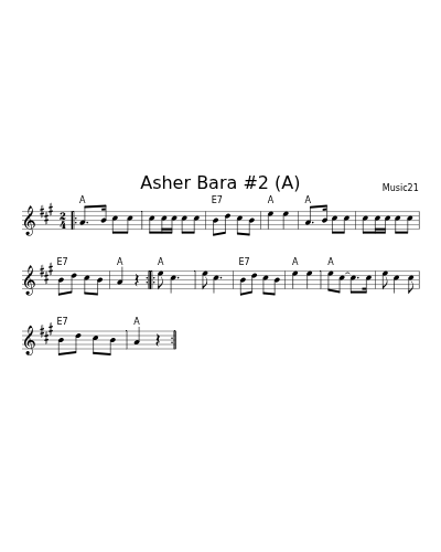 Asher Bara #2 (A)