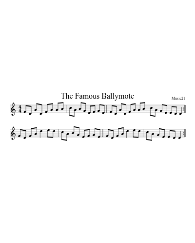 The Famous Ballymote preview