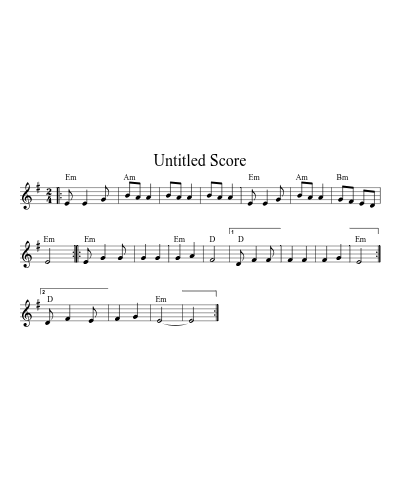 Asher Bara 123 (Version 6) sheet music preview