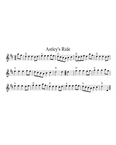 Astley's Ride (Version 4)