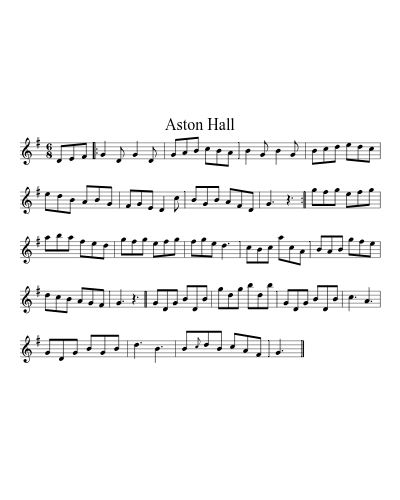 Aston Hall (Version 2)