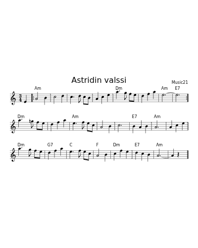 Astridin valssi (Version 3)